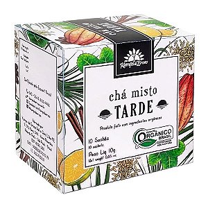 Chá Harmonia da Tarde Orgânico - 10 sachês - Kampo de Ervas