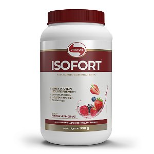 Isofort 900g Frutas Vermelhas Vitafor + 1 Coqueteleira