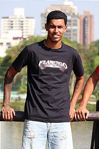 Camisa Casual 2023 Preto com Branco