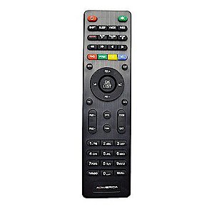 Controle Remoto Receptor Azamerica F94 Full HD FBG-8048