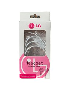 Fone de Ouvido LG Headset Balanced Sound