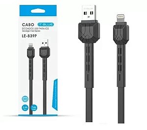 Cabo Tipo C 2.4A LE-839C Preto - It Blue