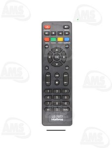 Controle Remoto Conversor Digital Intelbras Cd 730 LE-7977