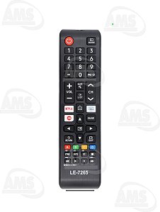 Controle Remoto Bn5901315h Samsung Globoplay PrimeVideo LE-7265