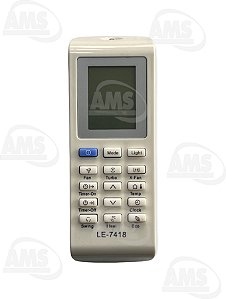 Controle Compatível Com Ar Split Electrolux Inverter Ecoturb LE-7418