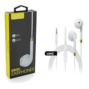 Fone De Ouvido Lelong In-ear P2 Com Microfone Sem Ruído LE-0218
