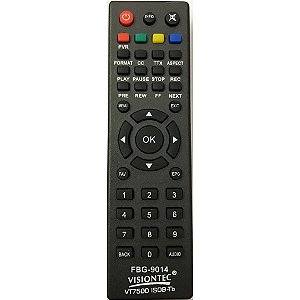 Controle Conversor Digital VisIontec Vt 7500 LE-9014