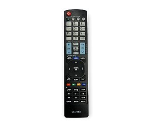 Controle Remoto Para Tv Lg Smart Com Tecla 3d Akb72914272 Akb72915252 Akb73615319