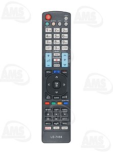 Controle Remoto para TV LCD LG LE-7484