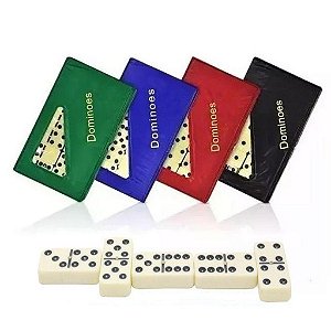 Domino Profissional Com Estojo 28 peças