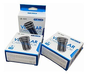 Carregador Veicular 2 Entradas Usb E Tipo-C Com Cabo It-Blue LE-531