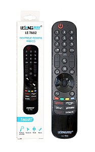 Controle Magic Mr21ga Tv LG 2021 2020 2019 2018 2017 Nano Up LE-7682