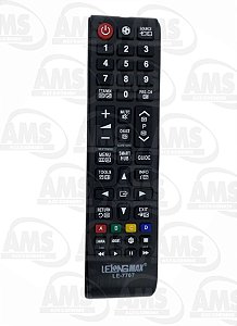 Controle Remoto Universal Compatível Tv Samsung LE-7707