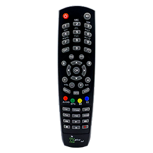 Controle para Receptor XPLUS Sat LE-7502