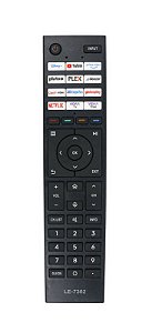 Controle Remoto Toshiba, 4K, Smart, Android, TV LED, CT-95043 LE-7362