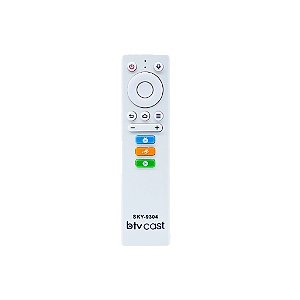 Controle Remoto Compatível para Dispositivo BTV CAST 4k LE-7405/9304