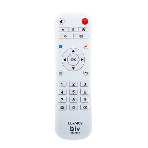 Controle Remoto Para BTV 13 Express LE-7402