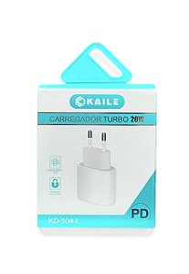 Fonte de Carregador Tipo C compativel com Iphone 11 12 13 Pro Pro Max KD-104-I