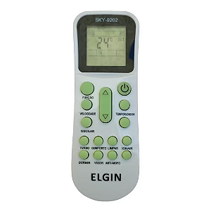 Controle de Ar Condicionado Elgin Cód Sky 9202 / LE 7298