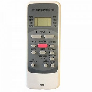 Controle Ar Condicionado Komeco/Midea Piso Teto LE-7073
