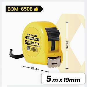 TRENA METRICA 5M BOM-6508
