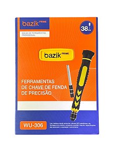 KIT CHAVE DE PRECISÃO 38 PEÇAS EM 1 WU-306