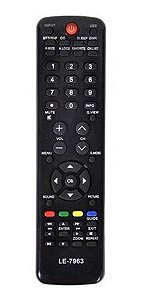 Controle Remoto Para TV LCD H-Buster HTR-D19 HBTV-32D01HD