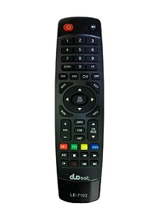 Controle Remoto Decoder Duosat Toda Linha Duosat LE-7102