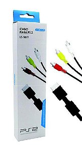 Cabo Av Rca Audio E Video Playstation Ps1 Ps2 E Ps3
