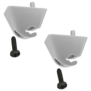 2 Presilha Suporte Quebra Sol Linha GM Chevrolet Prisma 2007/2012