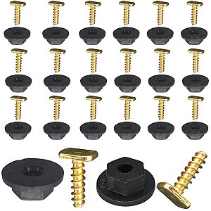 Kit 40 Grampo Parafuso/porca Paralama Chevrolet Montana 2004/2010