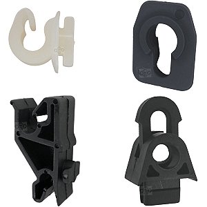 Kit 3 Presilhas Vareta Do Capo Fiat Siena 1998/2016