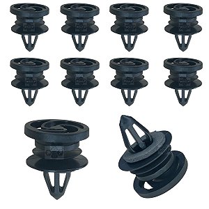 10 Presilha Fixador Forro Porta Volkswagen Saveiro 1994/2010