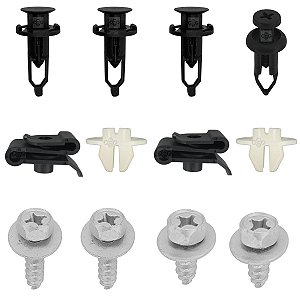 12 Pcs Presilha Parachoque Dianteiro Toyota Fielder 2002/2008