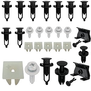 26 Pcs Presilha Parachoque Dianteiro Toyota Corolla  2015/2019