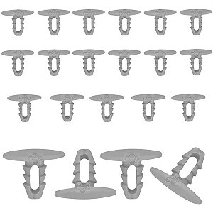 Kit 20 Presilha Grampo Forro Teto Fiat Novo Uno 2010/2012