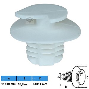 Grampo Presilha 11x10X10,8X14x11mm