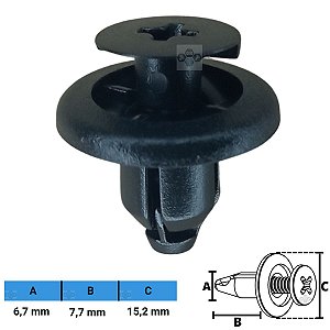 Grampo Presilha 6,7X7,7X15,2mm
