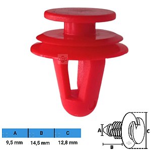 Grampo Presilha 9,5X14,5X12,8mm