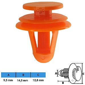 Grampo Presilha 9,5X14,5X12,8mm