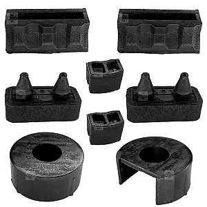8 Bucha Reparo Dobradiça Tampa Traseira Chevrolet GM S10 1995/2011