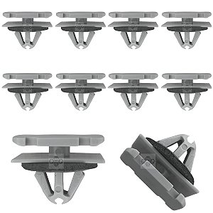 10 Presilha Grampo Friso Moldura Porta Ford Ecosport 2013/2021