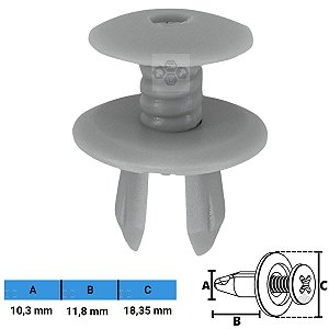 Grampo Presilha 10,3X11,8X18,35mm