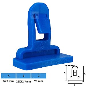 Grampo Presilha 26,2X25X12,3X23mm