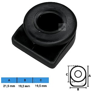 Grampo Presilha 21,5X19,2X19,5mm