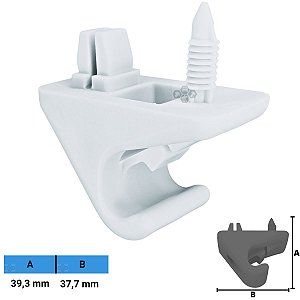 Grampo Presilha 39,3X37,7mm