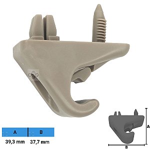 Grampo Presilha 39,3X37,7mm
