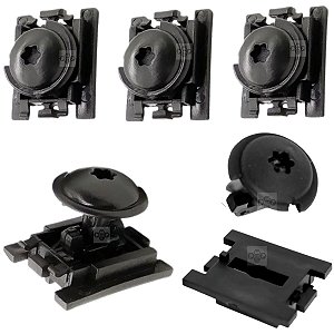 Kit 5 Presilha Grampo Paralama Peugeot 408 2013/2019
