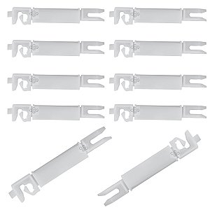 Kit 10 Grampo Presilha Parabrisa Dianteiro Citroen C3 2003/2012