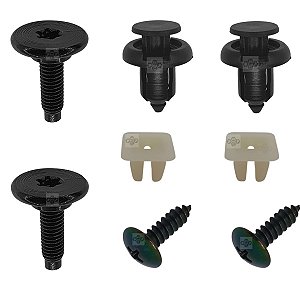 Kit Presilha Parachoque Traseiro Honda Fit 2003/2008
